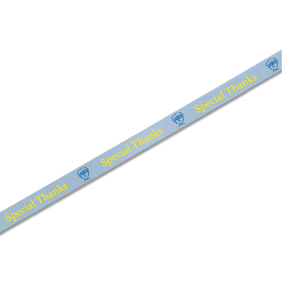 【オリジナル印刷】名入れリボン印刷 2色シルク印刷 20巻 シルキーサテン 12mm 20巻