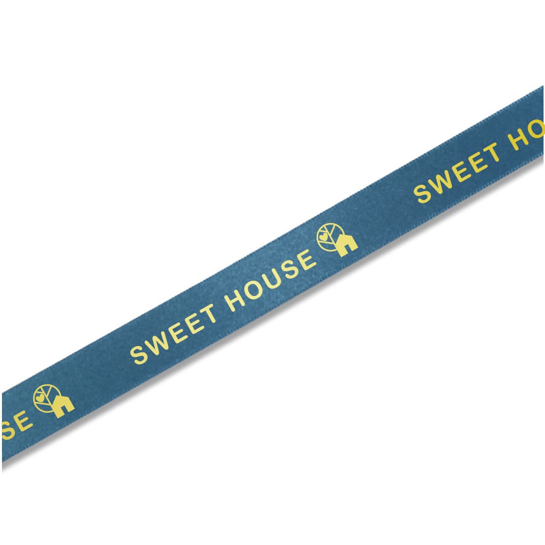 【オリジナル印刷】名入れリボン印刷 1色箔押し印刷 34巻 シルキーサテン 18mm 34巻