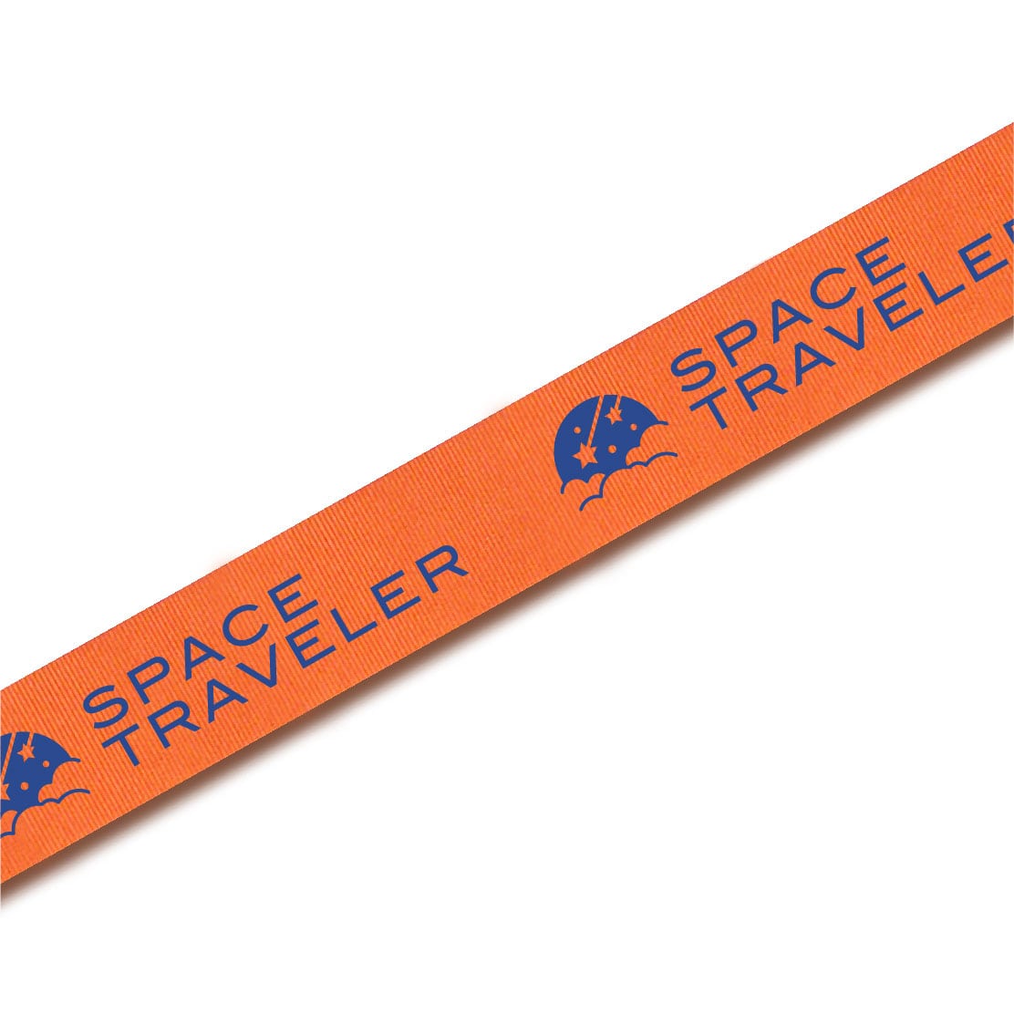 【オリジナル印刷】名入れリボン印刷 1色シルク印刷 6巻 グログラン 24mm 6巻