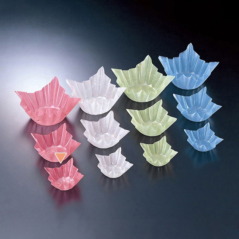 マイン フードケース 旬彩の器 金銀雲龍 小 桃 300枚入 M33-487 1束(ご注文単位1束)【直送品】