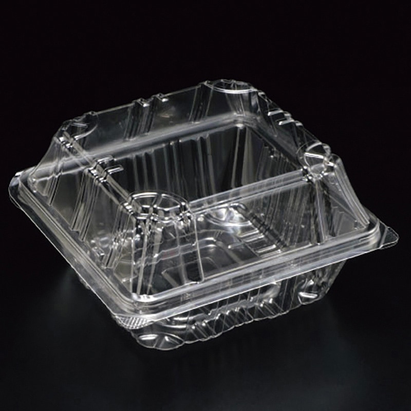 エフピコチューパ 惣菜容器 MS-デリカ 大 本体 黒 50枚/袋