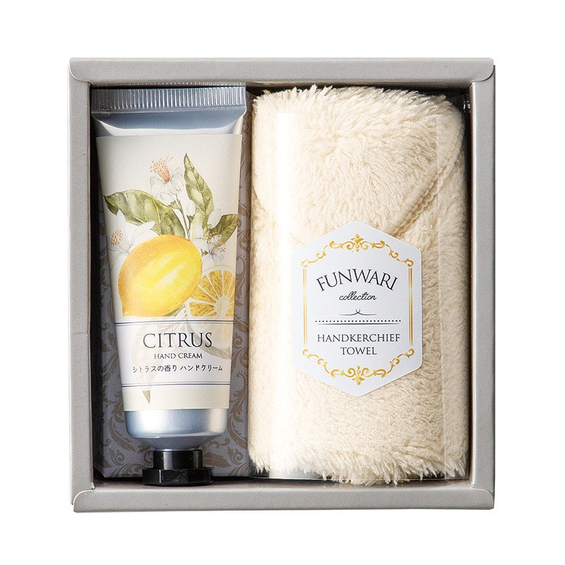 MRTS-31860 ハンドクリーム&ふんわりハンカチ (MRTS31860) 完売｜ハンドクリーム＆ふんわりハンカチ｜188円｜販促メッセ