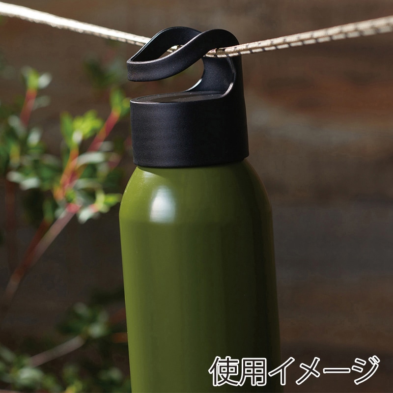 丸辰 キャンプス フックループアルミボトル 600ml 3色アソート 36120 1