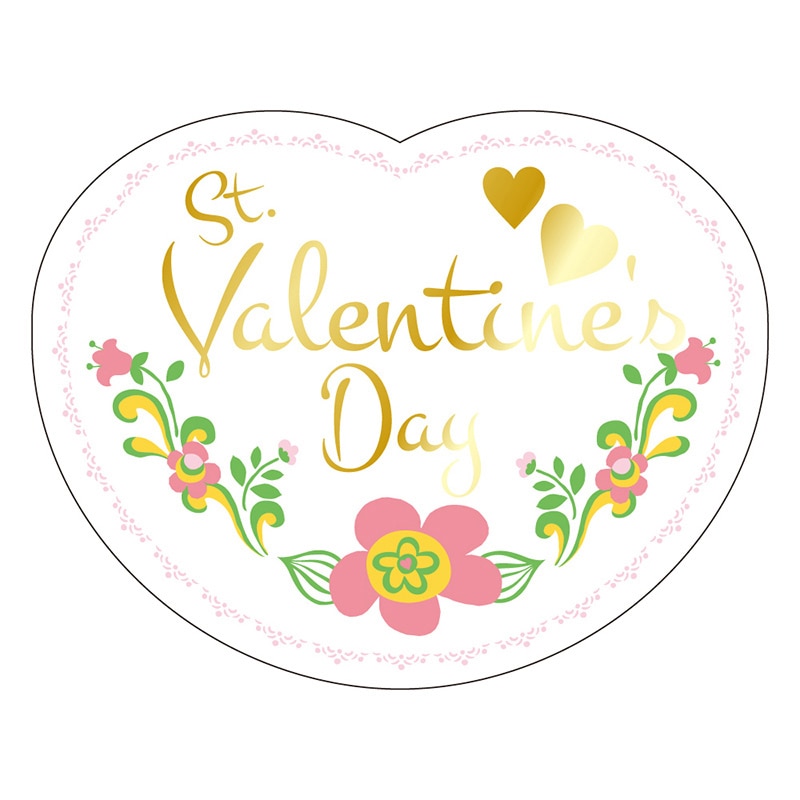 カミイソ産商 エースラベル ST バレンタイン C-0514 300枚/袋（ご注文単位1袋）【直送品】