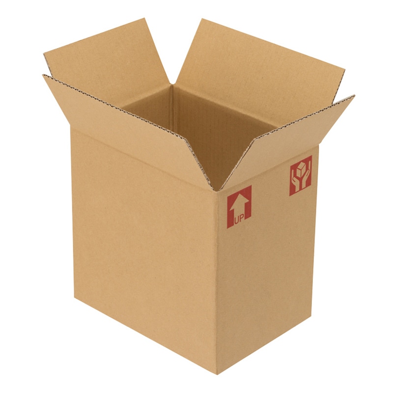 100個・60サイズ SK-161 60ワンタッチ宅配箱 90H 295×195×H90mm ギフト箱 段ボール 宅配箱　100個入（個人宅 別途送料） 梱包資材 ワンタッチ式 段ボール箱 宅配60サイズ 5枚組