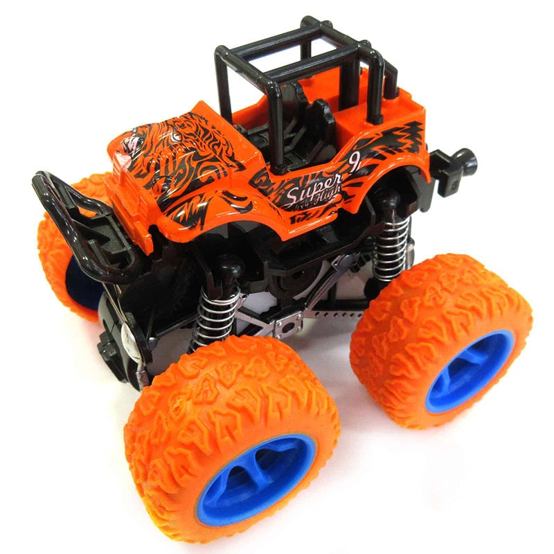 ツインズモンスター　4点セット 1/8 電動RCレディセット EP 4WDモンスタートラック マッド