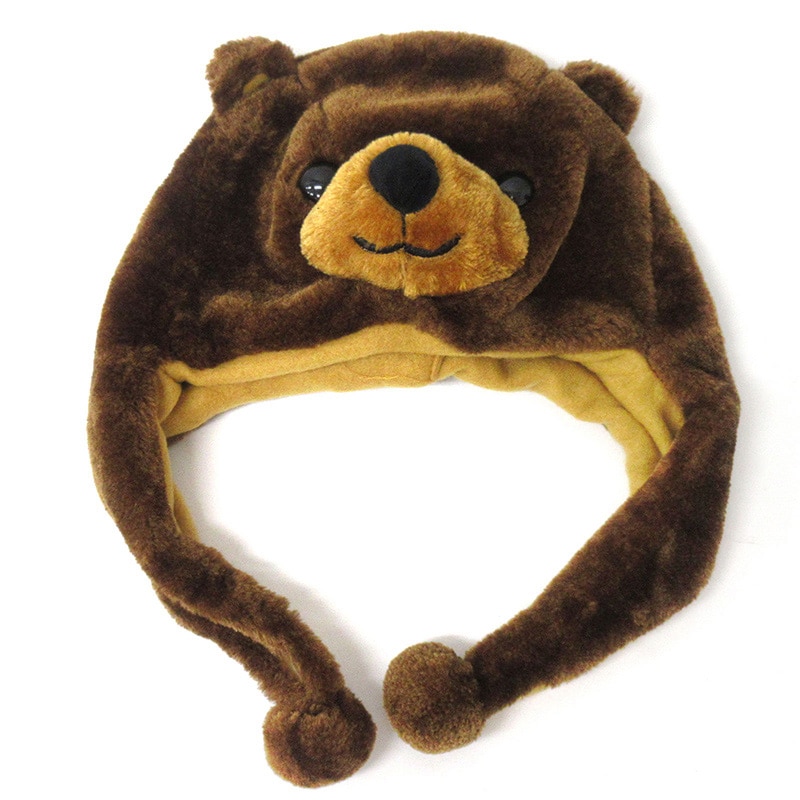 ファースト・アロー アニマル帽子 クマ 408-071 1個（ご注文単位