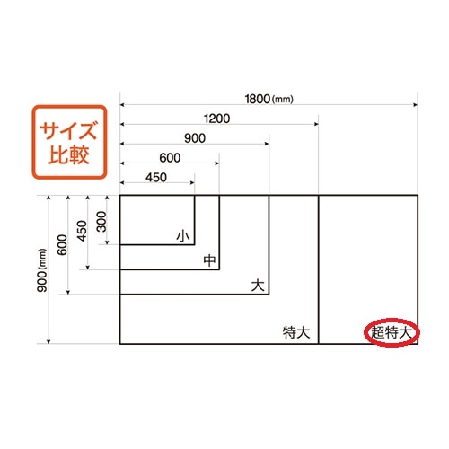 マグエックス 吸着ホワイトボードシート 超特大 MKS-90180 1枚