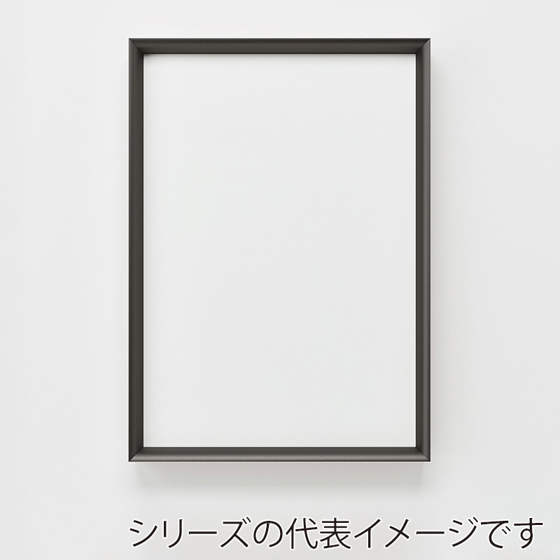 アルナ アルミフレーム デッサン額 CUT マットブラック 大判 1810 : アルナ アルミフレーム デッサン額 CUT マットブラック