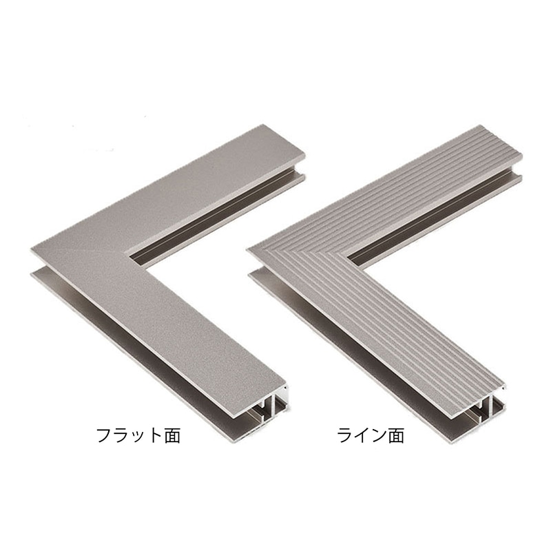 デッサン用額縁 アルミフレーム CF面金付 シルバー サイズ三三 アルナ アルミフレーム デッサン額 CF面金付 オーク コピー紙B4 10362