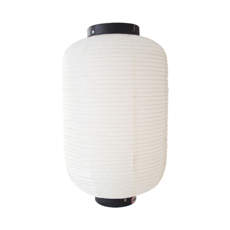 ビニール提灯 大看板 白ベタ b670-7 1袋（ご注文単位1袋）【直送品