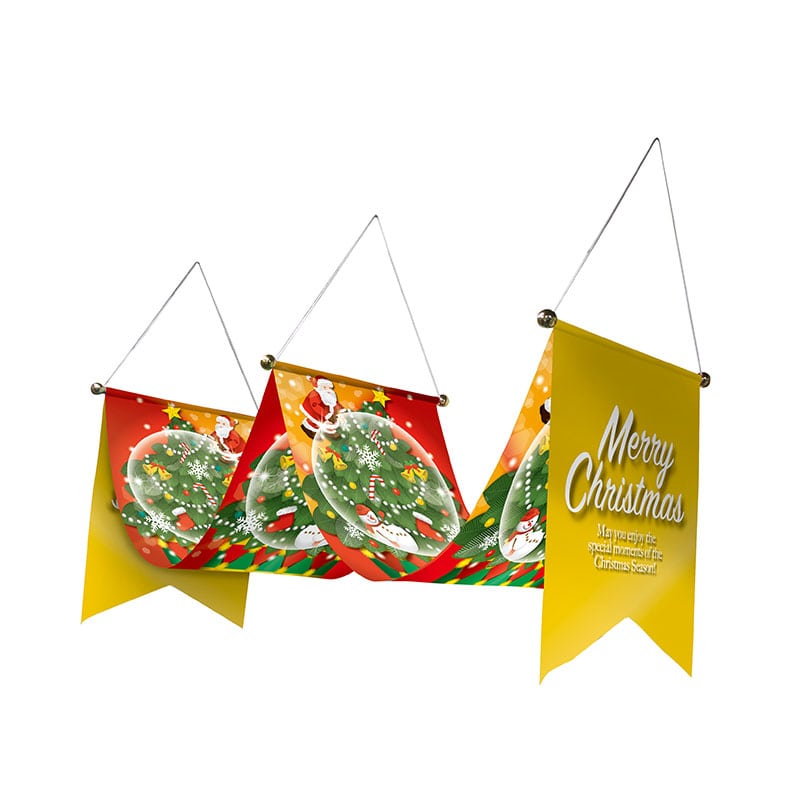 P・O・Pプロダクツ ウェーブペナント 25851 MerryChristmas 1枚(ご注文単位1枚)【直送品】