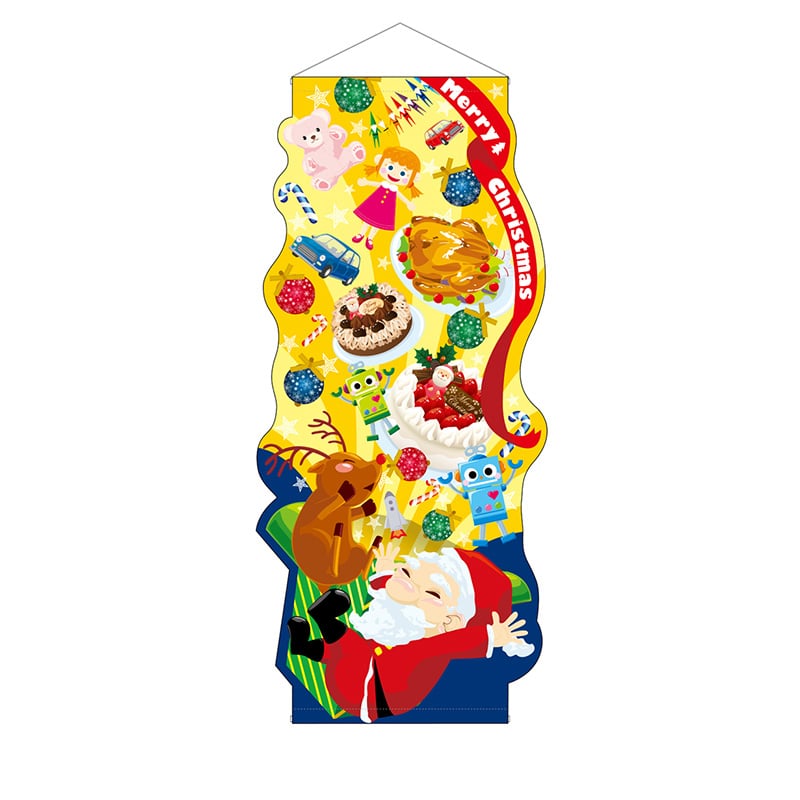 P・O・Pプロダクツ UCタペストリー 26262 MerryChristmas 1枚(ご注文単位1枚)【直送品】