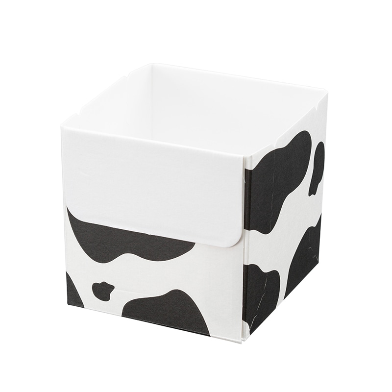 伊藤景パック産業 食パン焼成トレー GMエクラン 牛柄 5144708 250個/束(ご注文単位1束)【直送品】