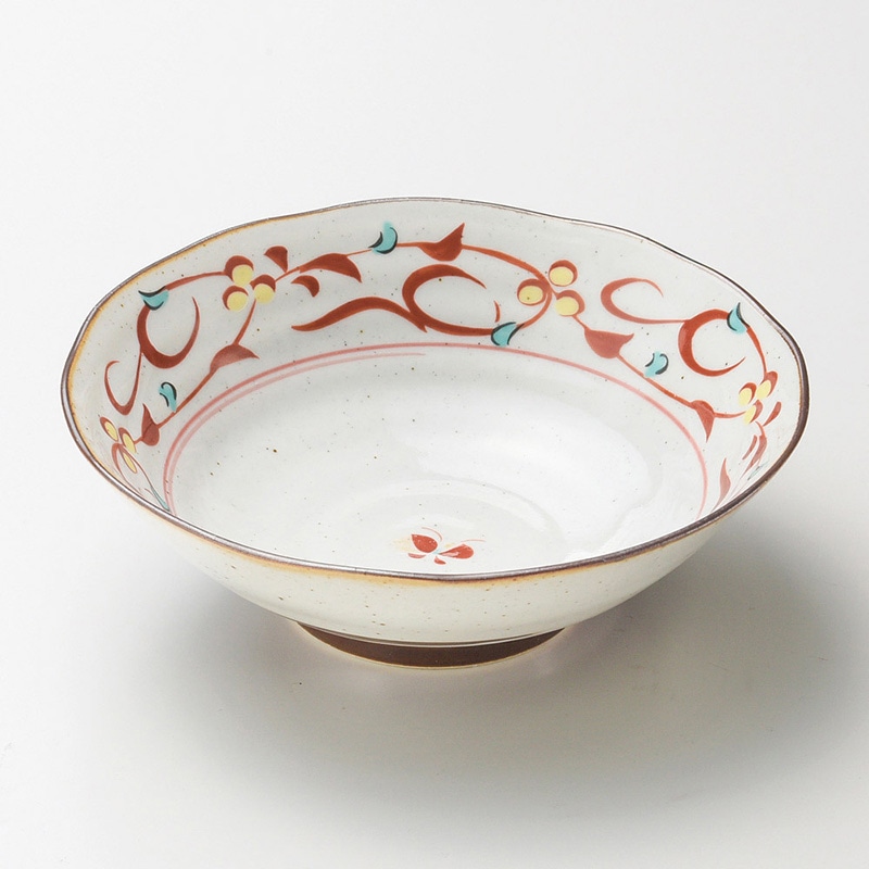 有田焼　赤絵蛸唐草寿文柚子口瓶 有田焼 赤絵蛸唐草寿文柚子口瓶 飲料・酒