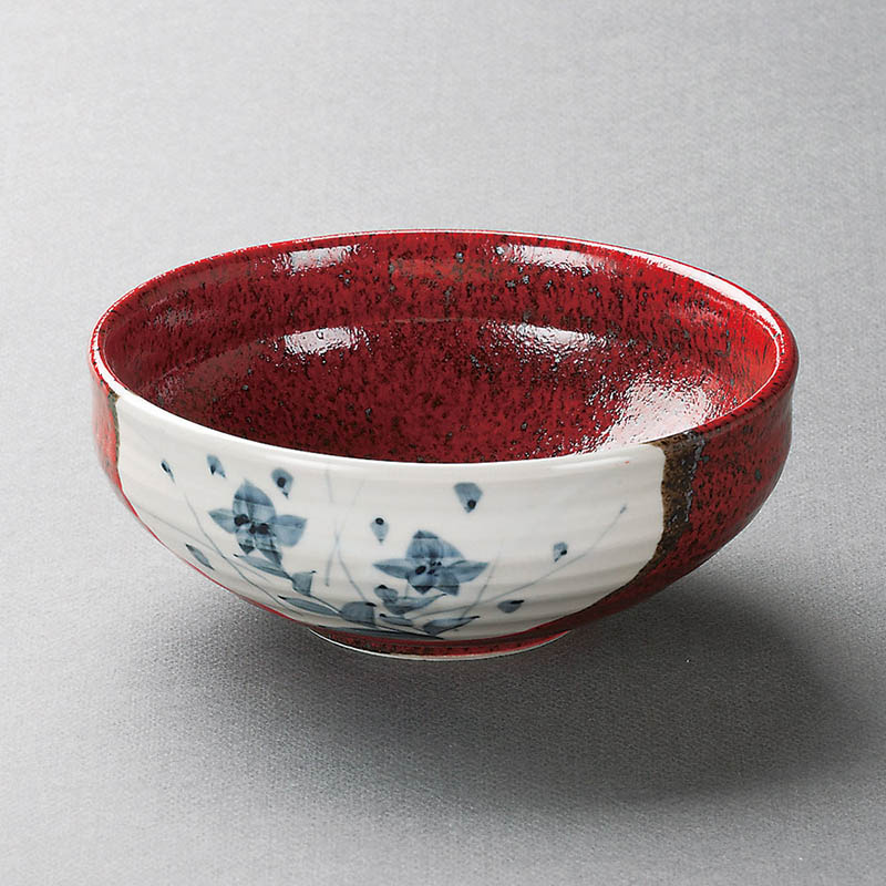 山万 37605-440 掛分桔梗6.0盛鉢 1個（ご注文単位1個）【直送品】