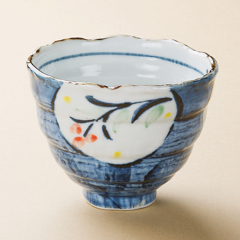 山万 39018-510 ごす濃色絵花小丼 1個（ご注文単位1個）【直送品