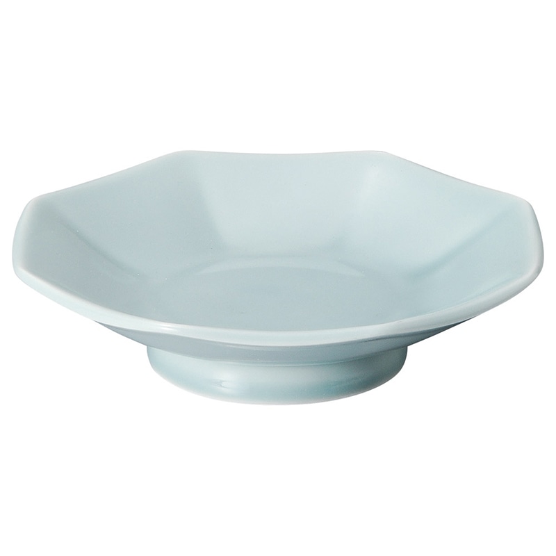 山万 青磁 八角皿 76843-029 1個（ご注文単位1個）【直送品