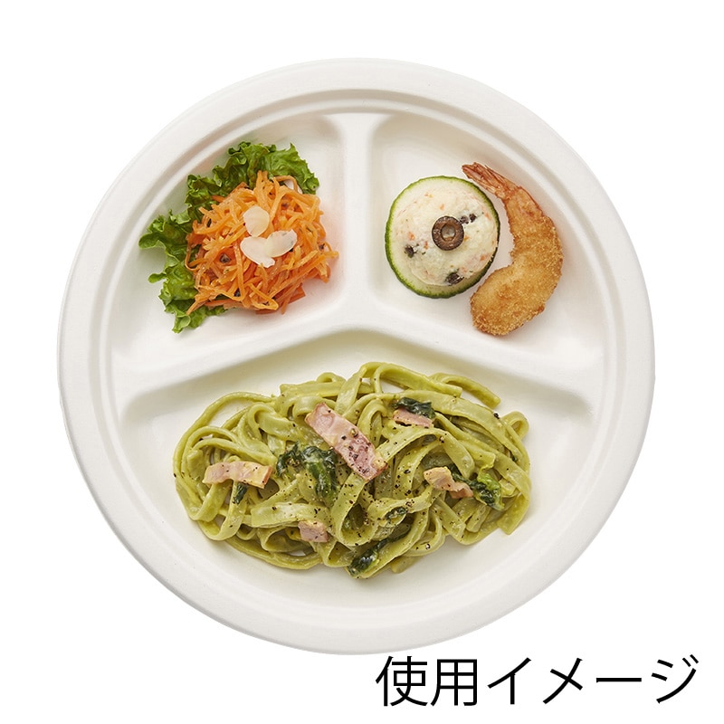 シモジマHEIKO 紙皿 バガスペーパーウェア 徳用 プレート GP-15 #0044660801セット（1200枚：50枚×24パック） シモジマHEIKO 紙皿 バガスペーパーウェア 徳用 プレート GP-18