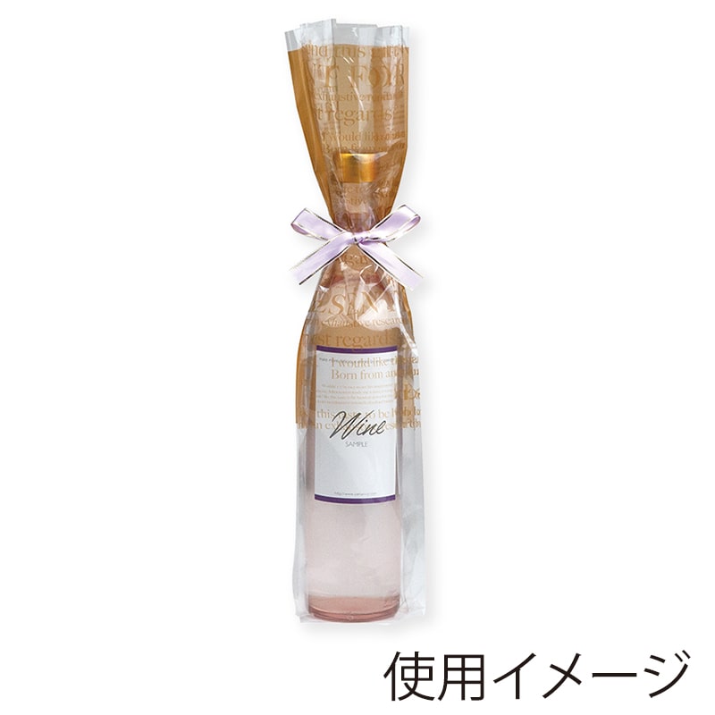 ヤマニパッケージ ボトルパック 洋柄 K-1500 2000枚/箱(ご注文単位1箱)【直送品】