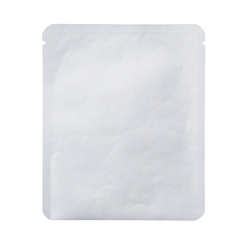 ヤマニパッケージ アルミ平袋 三方 50g COT-269 ホワイト 100枚入 100