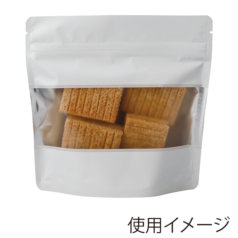 ＨＥＩＫＯ　チャック付スタンド袋　ＢＡ１４−２２　クラフト　＃００６６５７２４１　１セット（１０００枚：２５枚×４０パック） （お取寄せ品） HEIKO チャック付スタンド袋 BA14-22 クラフト 25枚⁄袋 006657241 包装