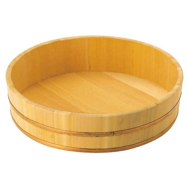 EBM さわら 飯台 30cm 3.5合 銅タガ 1個(ご注文単位1個)【直送品】