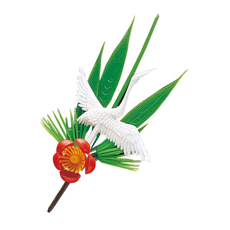 プリティフラワー S-6 白鶴付 松竹梅(200入) 1個(ご注文単位1個)【直送品】