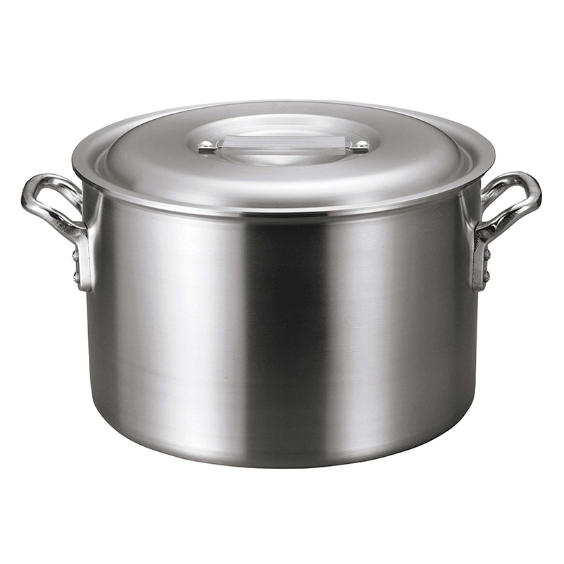 半寸胴鍋 エコクリーン アルミ マイスター 21cm（9-0032-0202） 半寸胴鍋 エコクリーン アルミ マイスター 21cm（9-0032-0202）