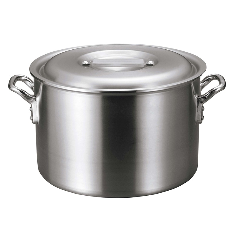 キング アルミ 半寸胴鍋(目盛付)30cm/業務用/新品 アルミ ニューキング 半寸胴鍋（目盛付）30cm 62400 （取寄品） - アスクル