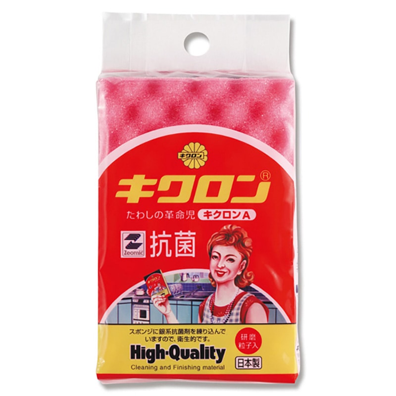 キクロン スポンジ キクロンA ヘッダー付 ピンク 1個 004781511