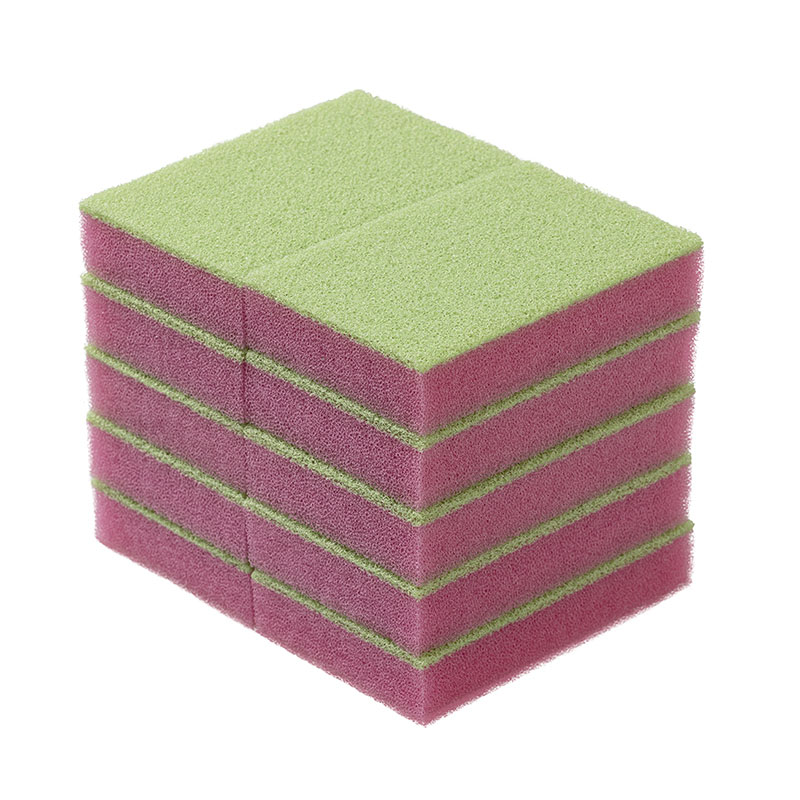 キクロン 給食用スポンジ 10P ピンク F-600 1個（ご注文単位12個