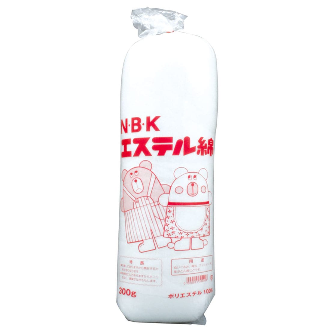 日本紐釦貿易 手芸わた 300g エステル綿 CN4 （ご注文単位1束