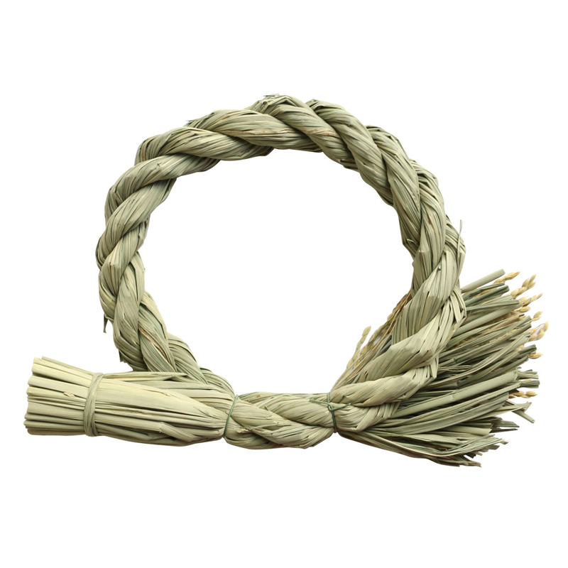 日本紐釦貿易 しめ縄リースΦ22cm 1個 S32-22 （ご注文単位1個）【直送