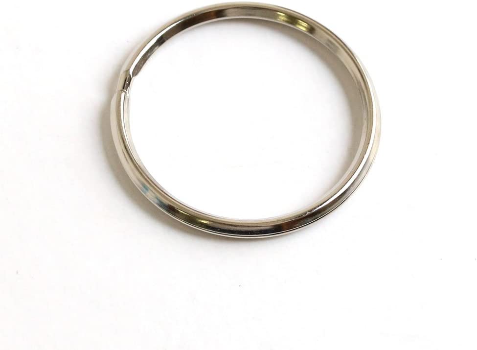 日本紐釦貿易 押二重リング 外径38mm/内径32mm 30個入 ニッケル S26-14 (ご注文単位1束)【直送品】