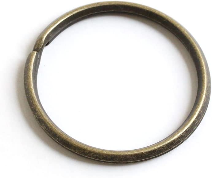 日本紐釦貿易 押二重リング 外径38mm/内径32mm 30個入 アンティークゴールド S26-18 (ご注文単位1束)【直送品】