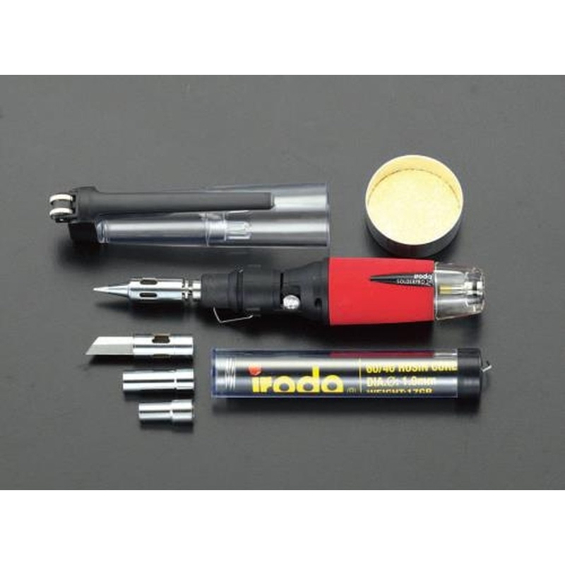 エスコ EA304ZB-10 半田ごてキット(ガス式) 1個(ご注文単位1個)【直送品】