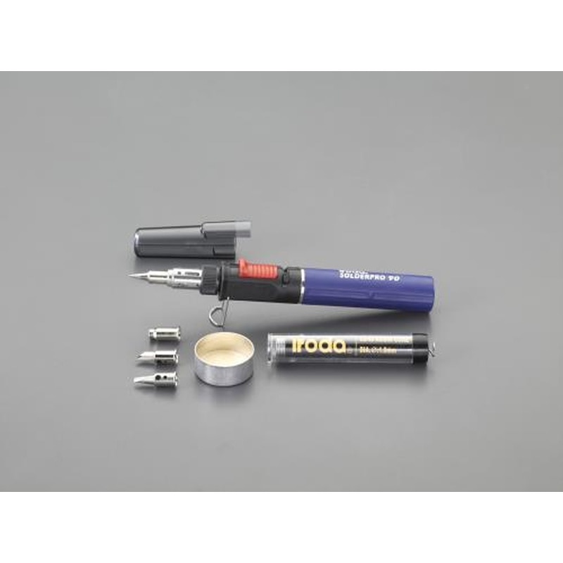 エスコ EA304ZH 半田ごてキット(ガス式) 1個(ご注文単位1個)【直送品】