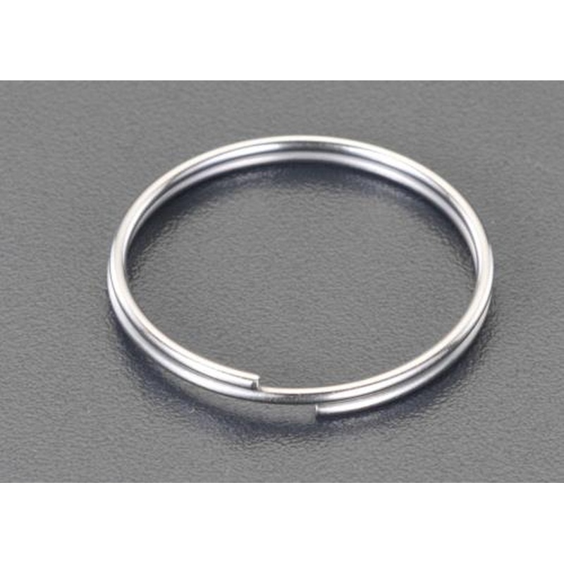 エスコ EA638DP-22B 1.2x22.0mm2重リング(ステンレス製/10個) 1個(ご注文単位1個)【直送品】