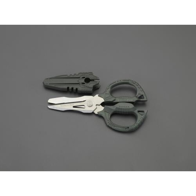 エスコ EA540EE-1 160mmはさみ・万能(キャップ付) 1個(ご注文単位1個)【直送品】