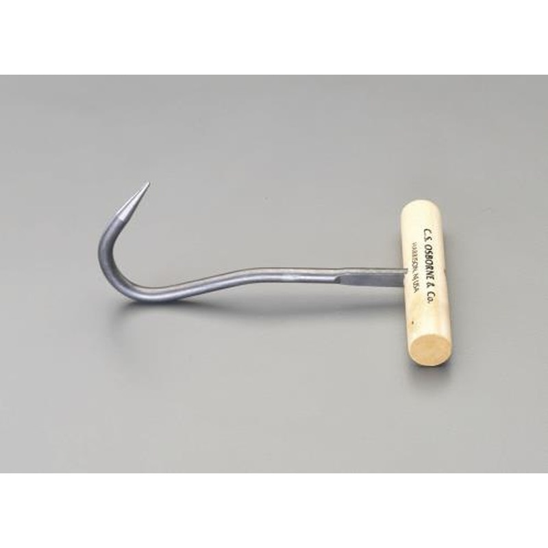 エスコ EA566AZ-200 200mm手かぎ 1個(ご注文単位1個)【直送品】