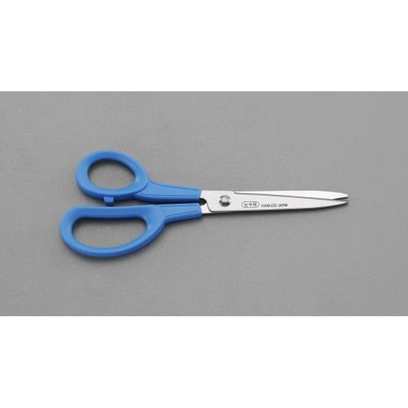 エスコ EA540HA-16 170mmはさみ・事務用(左利用/ステンレス製) 1個(ご注文単位1個)【直送品】