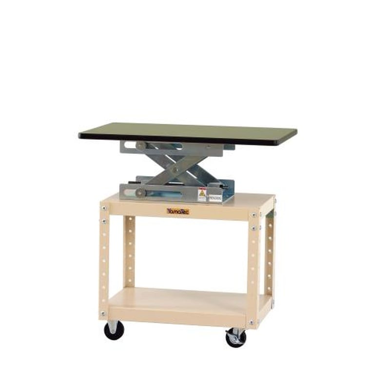 エスコ EA956KD-1 600x400x677-907mmワゴン(昇降天板付) 1個(ご注文単位1個)【直送品】