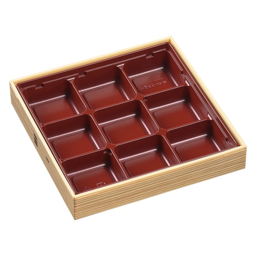 エフピコ 折箱弁当容器 本体 WUかん合-165-9 わっぱ 20枚/袋（ご注文