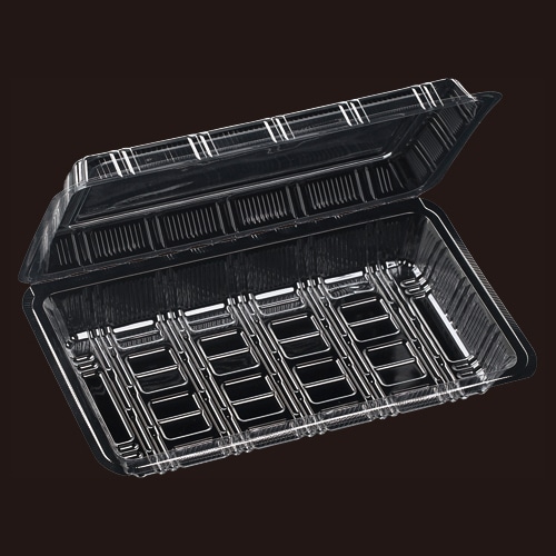 北原産業 食品容器 フードパック(折蓋タイプ) PPA-100 大深 100枚/袋