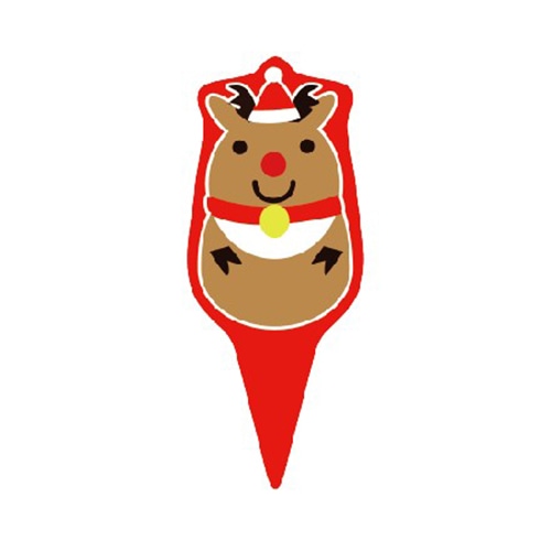 金久 ケーキピック プチポイント クリスマス シンプルトナカイ PXP-087 500枚/袋(ご注文単位1袋)【直送品】