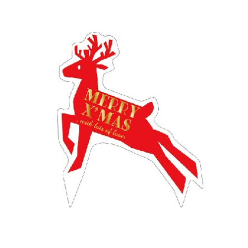 金久 ケーキピック プチポイント クリスマス PXP-114 480枚/袋(ご注文単位1袋)【直送品】