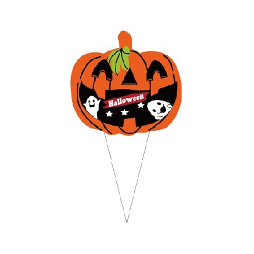 金久 ケーキピック プチポイント ハロウィン かぼちゃランド PH-027 200枚/袋(ご注文単位1袋)【直送品】