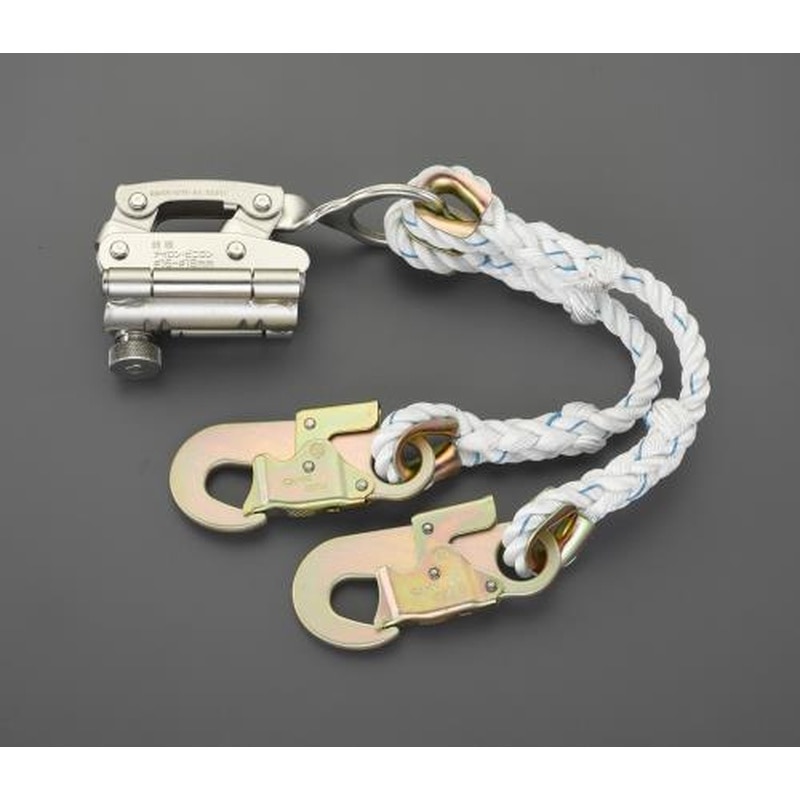 エスコ EA998FE-11 傾斜面作業用ロリップ(ツインランヤード付) 1個(ご注文単位1個)【直送品】