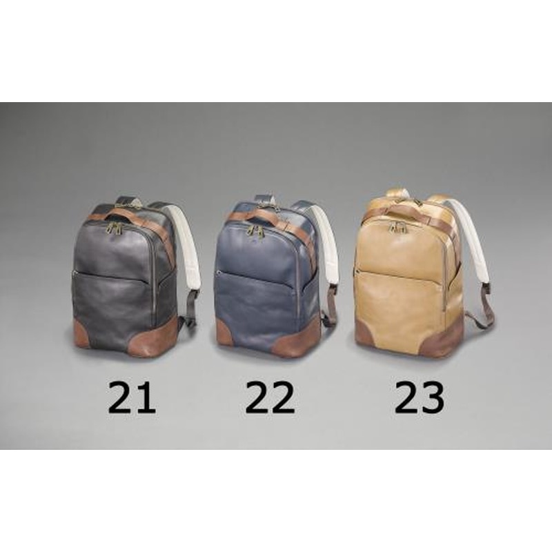 エスコ EA927BK-21 300x420x160mm高級バックパック(黒) 1個(ご注文単位1個)【直送品】